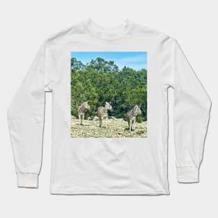 Zebra Long Sleeve T-Shirt